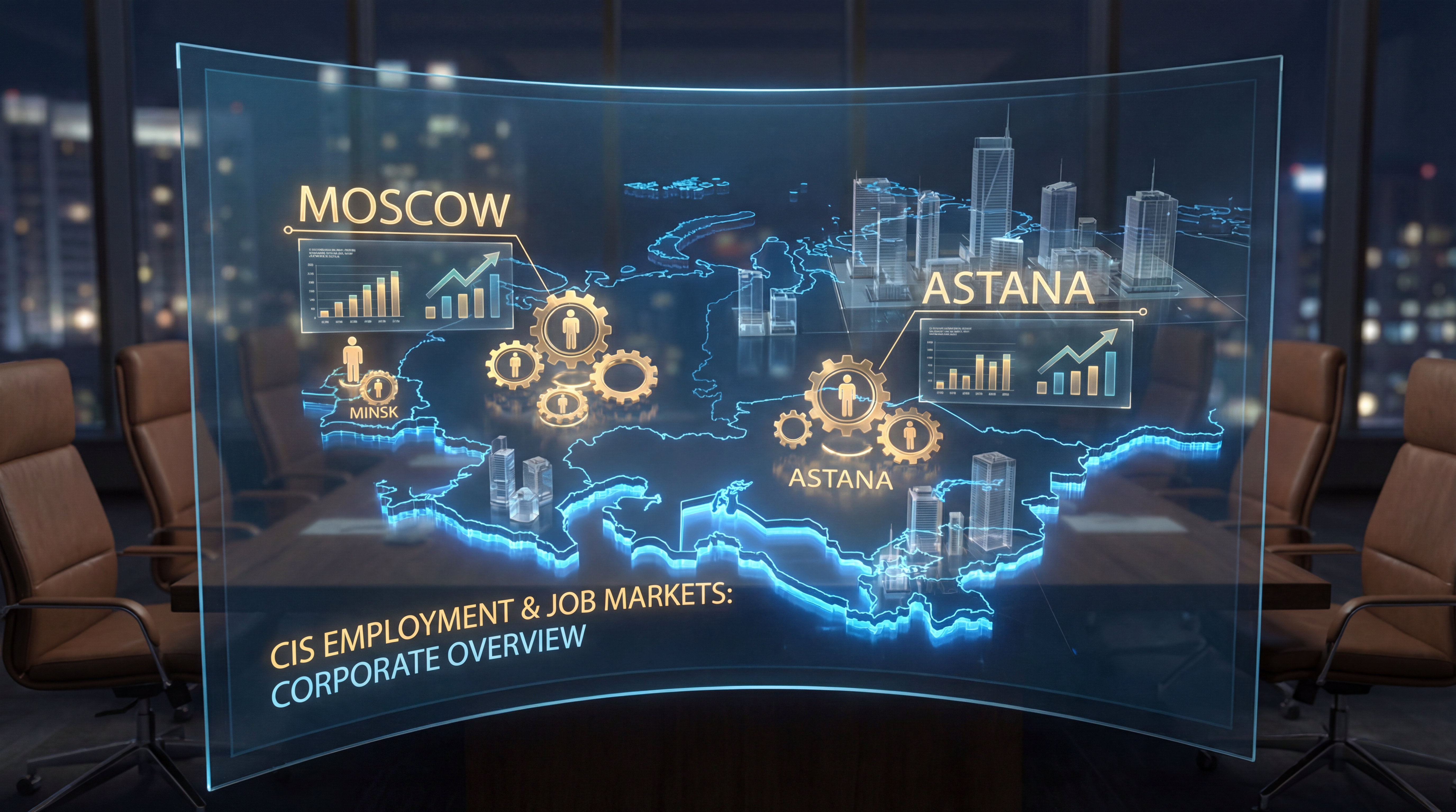 Карта вакансий СНГ